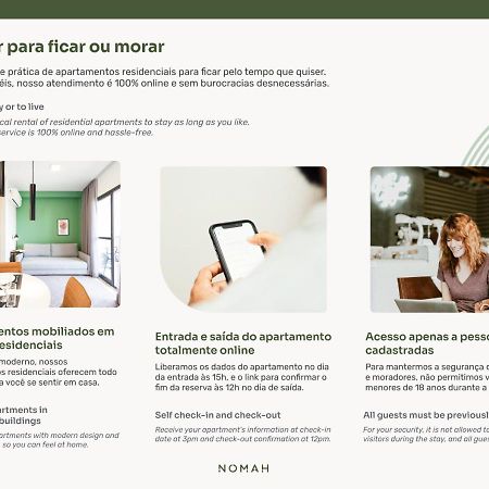 Nomah - Aptos Por Temporada No Anhembi Sao Paulo Exterior photo