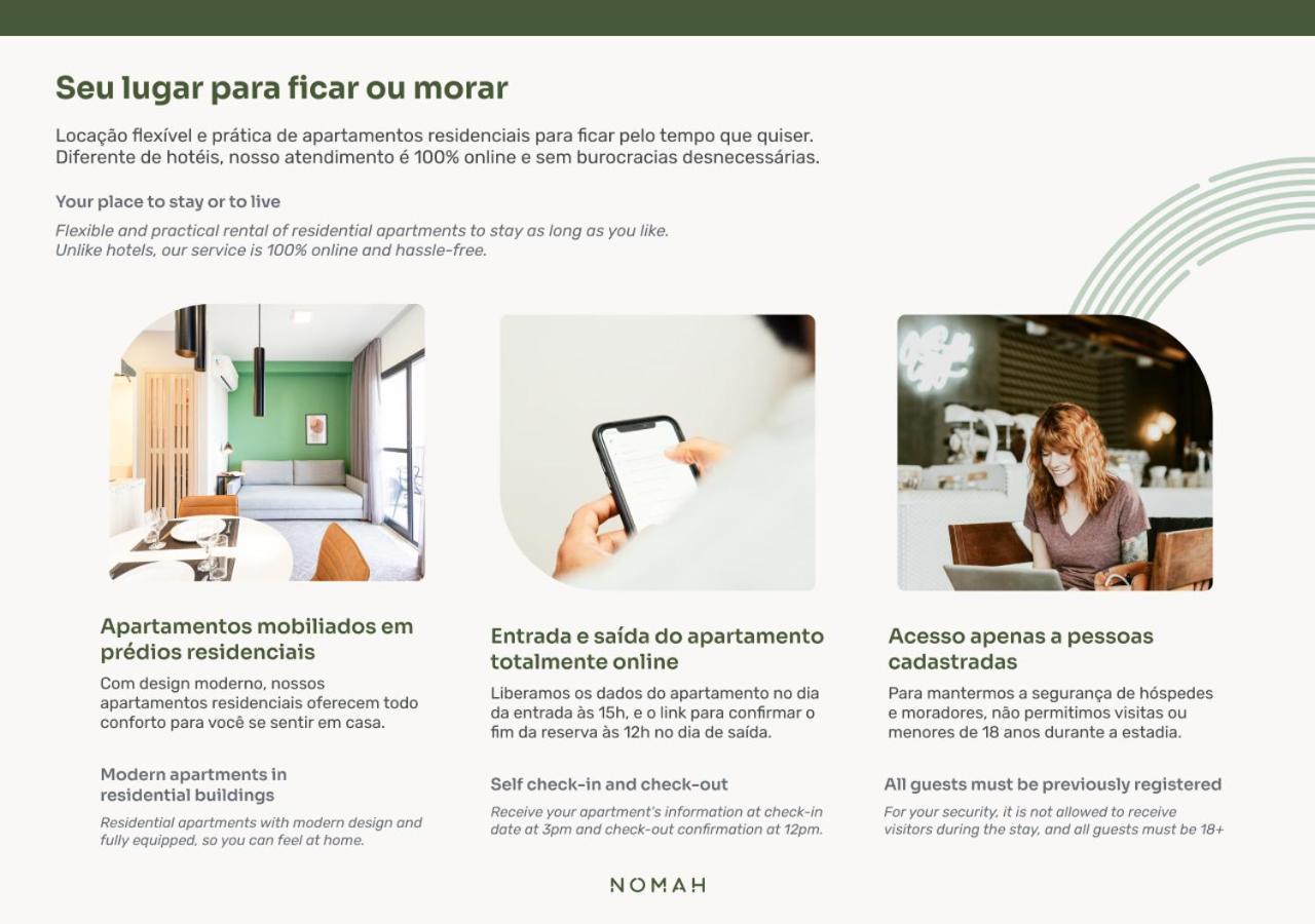 Nomah - Aptos Por Temporada No Anhembi Sao Paulo Exterior photo